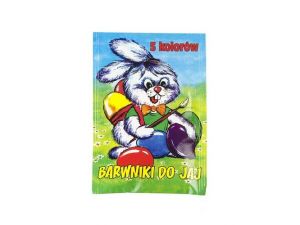 Barwniki do jajek 5 kolorów