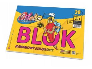 Blok rysunkowy A3 kolor
