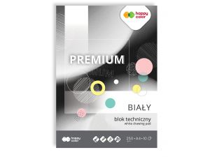 Blok techniczy A4 biały 250gr 10 kartek