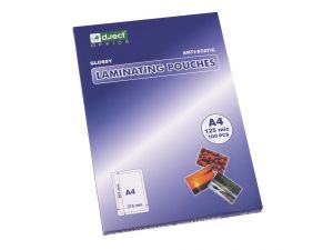 Folia laminacyjna A4 125 mic. a100