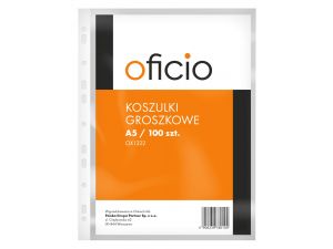 Koszulka A5 Oficio a100 groszkowa