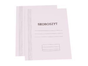 Skoroszyt zwykły biały 250g