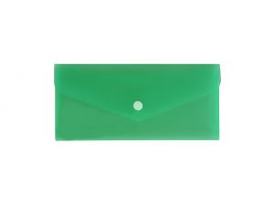 Teczka kopertowa DL transparentna