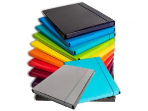 Teczka z gumką A4/20mm skrzydłowa