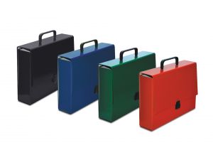 Teczka z rączką 80mm mix kolorów